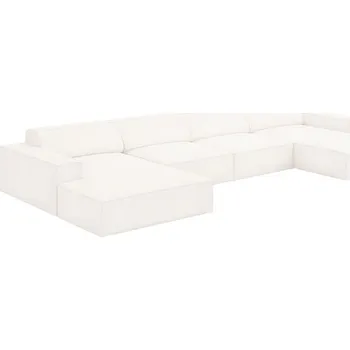 Pohovka Micadoni Bouclé rohová pohovka Jodie 364 cm