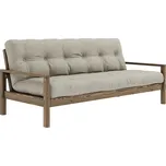 Karup Design Lněná rozkládací pohovka Knob 205 cm