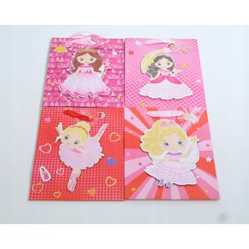 Dárková taška Dárková taška Princezny 4 18x24 cm