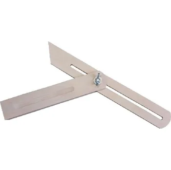 Úhloměr Úhelník dřevěný posuvný 320 mm 18820