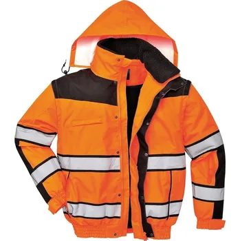 Bunda Hi-Vis Bomber Clasic C466 reflexní, oranžová 4XL oranžová