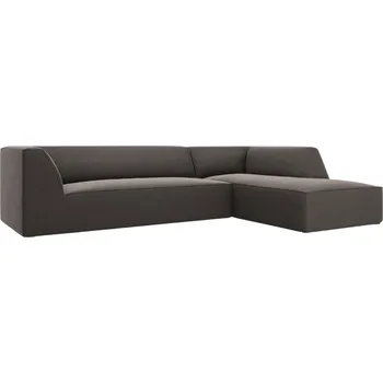 Pohovka Micadoni Sametová rohová pohovka Ruby 273 cm, pravá