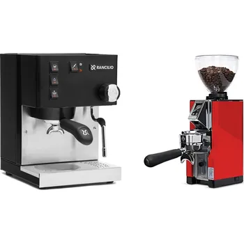 Kávovar Rancilio Silvia BC, black + Eureka Mignon Libra 65 All Purpose,…