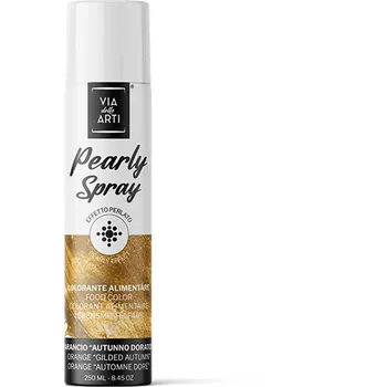 Perleťová barve ve spreji orange 250 ml - Solchim Food