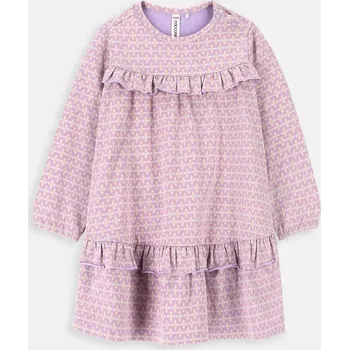 Dámské šaty Dětské Šaty velikost 74 fialové Coccodrillo