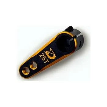 RC náhradní díl Dash Alu Clamp Servo Horns - 25T Schwarz Golden - expresní doprava