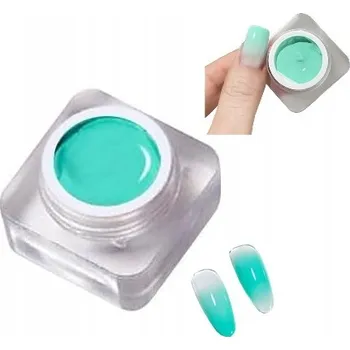 Přípravek na nehty Gel na nehty Lak Soak off Ombre 8 ml barva Mátová #2