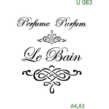 Šablona U 083 - A4 , Lepící fólie