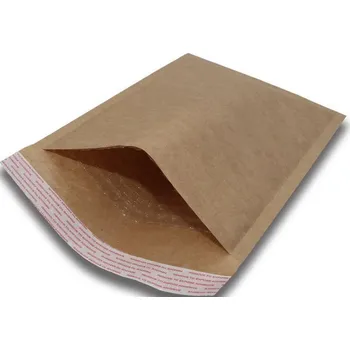 Obálka Bublinková obálka E15 hnědá kraftový papír 100 ks