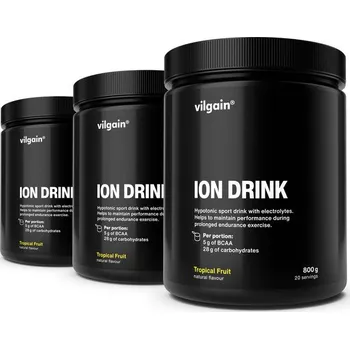 Iontový nápoj Vilgain Iontový nápoj – 3x tropické ovoce 800 g