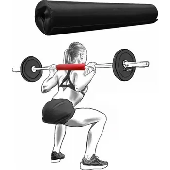 Ochranná podložka na činku pro dřepy a vzpírání Pěnový chránič krku a ramen Pomůcka na hip thrust Posilovací nástavec