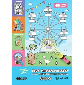 Blok s motivy formátu A4 Happy Color