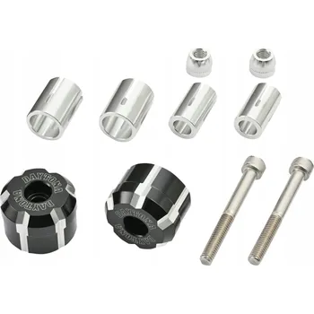 Řídítka ZÁVAŽÍČKA ŘÍDÍTEK MOTOCYKLU DAYTONA ČERNÁ 31 MM