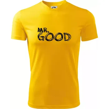 Pánské tričko Mr. Good - Pánské triko Fantasy sportovní (dresovina) - 2XL ( Žlutá )
