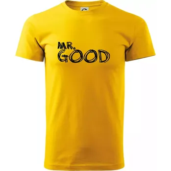 Pánské tričko Mr. Good - Triko extra velké (5-8XL) - 5XL ( Žlutá )