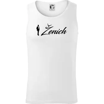 Ženich psací - Tílko pánské Core - 2XL ( Bílá )