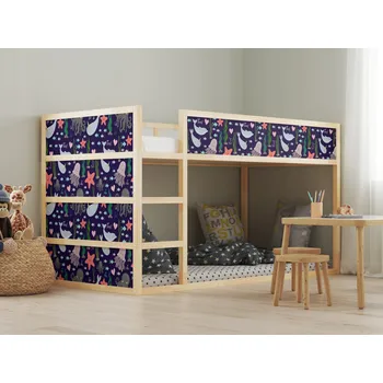 Fototapeta Nálepka na postel IKEA Kura pro děti - Moře