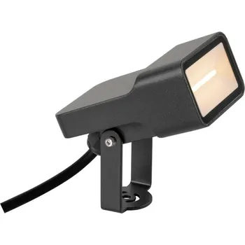 Venkovní osvětlení BIG WHITE (SLV) SYNA WIDE svítidlo se zemním hrotem, 2200 K, 115°, IP65, hranaté, černé 1008478