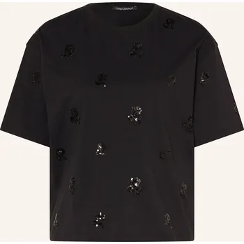 Dámské tričko Luisa Cerano Dámské Tričko S Flitry, černá, 34