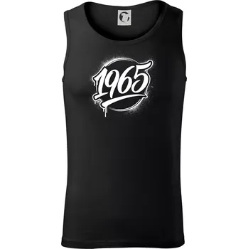 Narozeninovy ročník graffiti 1965 - Tílko pánské Core - 2XL ( Černá )