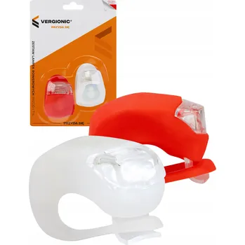 Cyklosvítilna Sada světel na kolo Vergionic, vícebarevná LED, 3 režimy