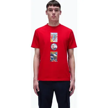 Pánské tričko Pánské tričko Napapijri S-Portalet red goji