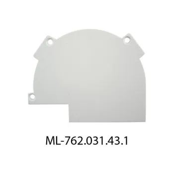 Stavební profil Koncovka LED profilu AJ levá bílá McLED ML-762.031.43.1