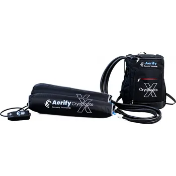 Vlasová regenerace AERIFY CRYOBOOTS X set, chladivé kompresní návleky na nohy