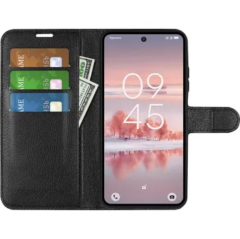 Pouzdro na mobilní telefon TVC WalletCase TCL 60 NxtPaper Barva: Černá