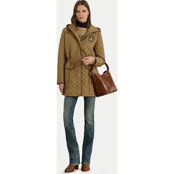 LAUREN RALPH LAUREN Bunda pro přechodné období 297979534002 Hnědá Straight Fit M
