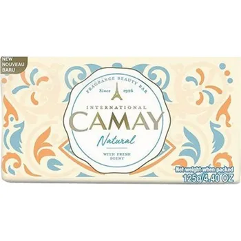 Mýdlo Camay tuhé mýdlo Natural 125 g