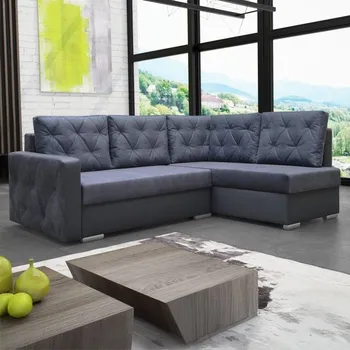 Sedací souprava Sedací souprava HERON | 223x175 cm | PRAVÁ | rozkládací + 2x úložný prostor | VÝBĚR TKANIN