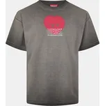 Tričko Diesel Black Black 1147737 S