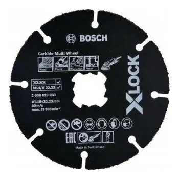 Řezný kotouč ŘEZACÍ KOTOUČ X-LOCK CARBIDE 115*1*22.23 10SZ BOSCH