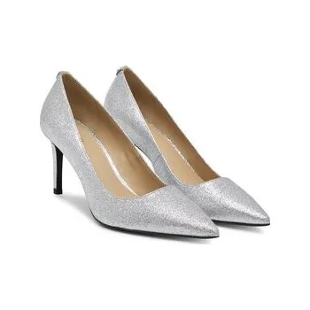 Dámské lodičky Lodičky MICHAEL Michael Kors Alina 40S5HNMP1M Stříbrná 40