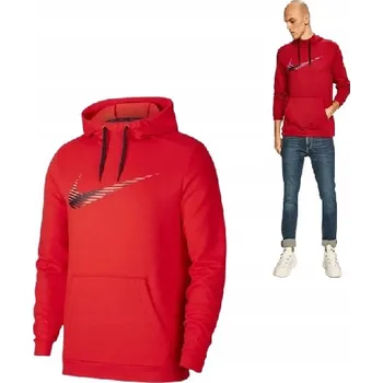 Pánská mikina PÁNSKÁ MIKINA NIKE DRY HOODIE SWOOSH S KAPUCÍ CJ4268 658 vel. M