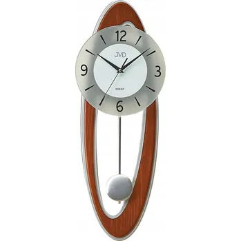 Hodiny TICHÉ DŘEVĚNÉ HODINY S VÁHADLEM NA ZEĎ NS18053