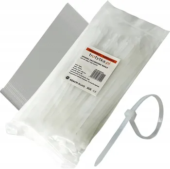 Organizace kabelů Kabelová páska 4,8 mm x 200 mm 100 ks