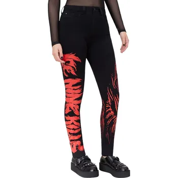 Dámské kalhoty kalhoty dámské KILLSTAR x ICE NINE KILLS - Take Your Pick - Black - XS