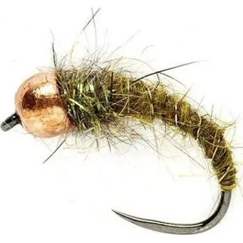 Kukla Tungstenová nymfa - Kukla chrostíka zeleno-olivová, vel. 16