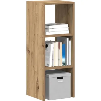 Knihovna vidaXL Stohovatelné knihovna 30x30x80 cm kompozitní dřevo [858809] Barva: dub artisan