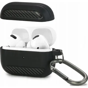 Příslušenství pro sluchátka Pouzdro s klopou DirectLab pro Apple AirPods Pro 2, černé