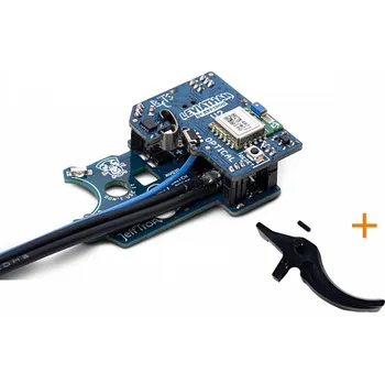 Airsoft JeffTron JeffTron LEVIATHAN V2 Optical (do pažby) + CNC spoušť CLASSIC - Černá