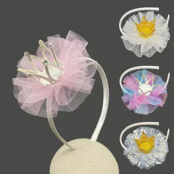 Čelenka Čelenka s korunkou 2v1 - kov Varianta: bílá + stříbrná korunka, Dárkové balení: ne