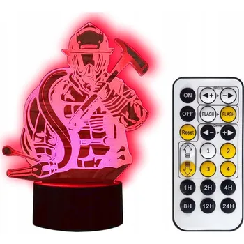 Stojací lampa Noční lampa HLO vícebarevná