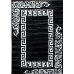 Kusový koberec Miami 6620 black - 80 x 150 cm