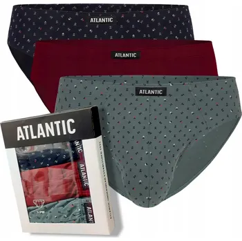 Podprsenka 3-BALENÍ slipů slipy bavlna Atlantic XXL