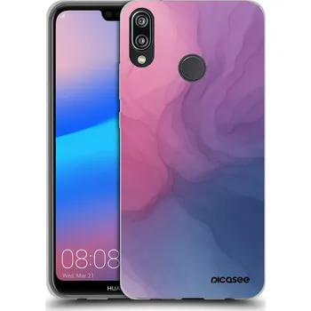 Pouzdro na mobilní telefon Picasee silikonový průhledný obal pro Huawei P20 Lite - Silk