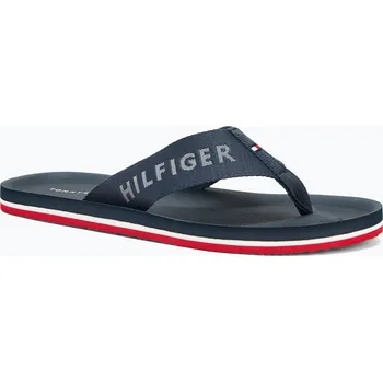 Pánské žabky Pánské žabky Tommy Hilfiger Comfort Beach Sandal military denim