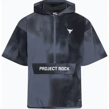 Pánská bunda Pánská bunda Under Armour Project Rock Warm Up Hooded downpour gray/mod gray